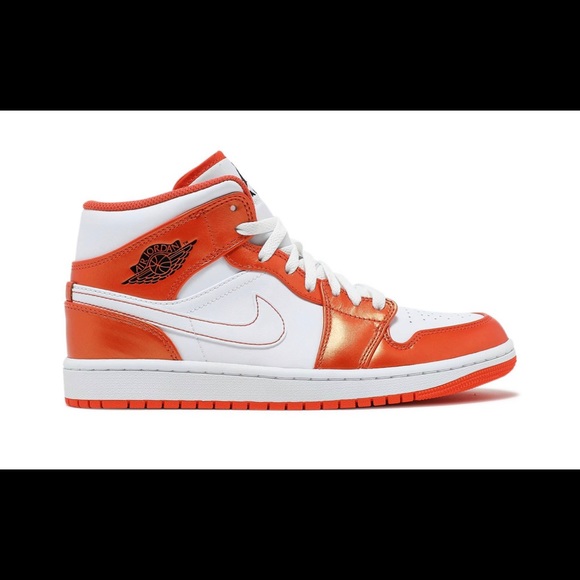 Nike Other - AIR JORDAN 1 MID SE ELECTRO ORANGE 11.5 BRAND NEW IN BOX